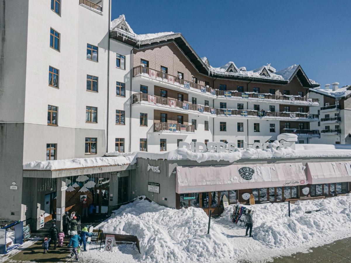 Riders Lodge Роза Хутор Krásnaya Poliana Exterior foto